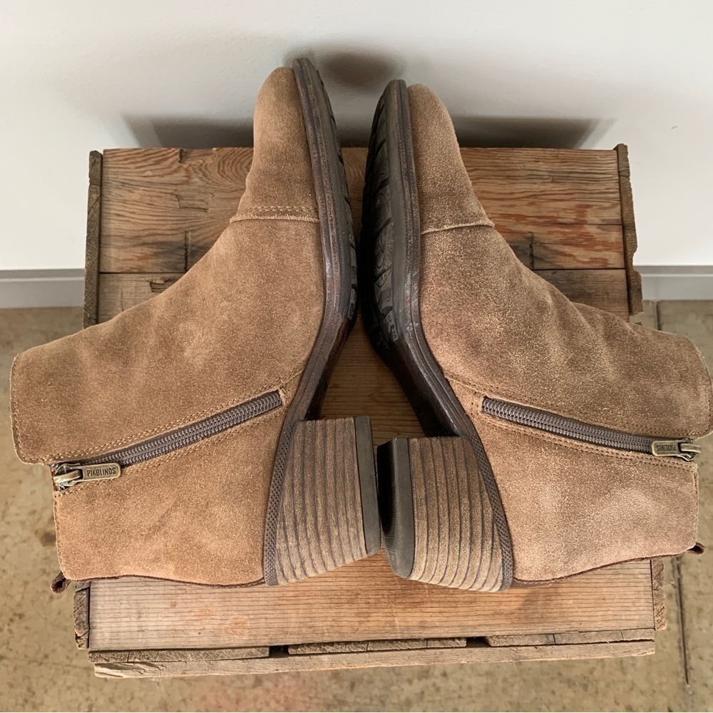 Pikolino‎ Suede Booties with Leather Tassel Detail Size 37/7 - Picture 7 of 9